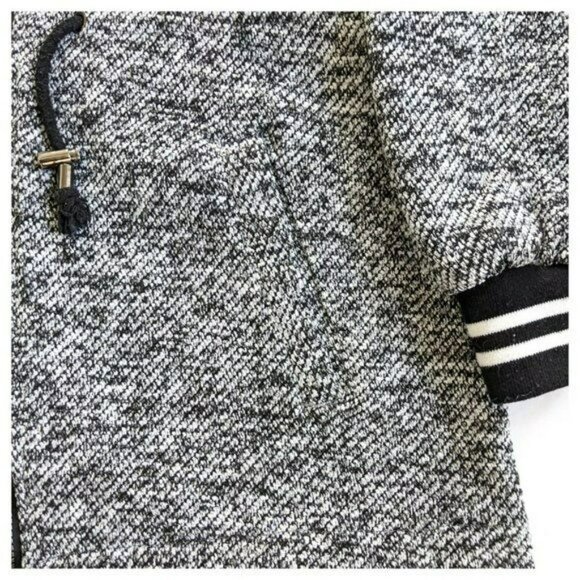 Madden NYC Marled Knit Full Zip, Cinch Waist, Sweater Jacket Size M - Picture 5 of 10